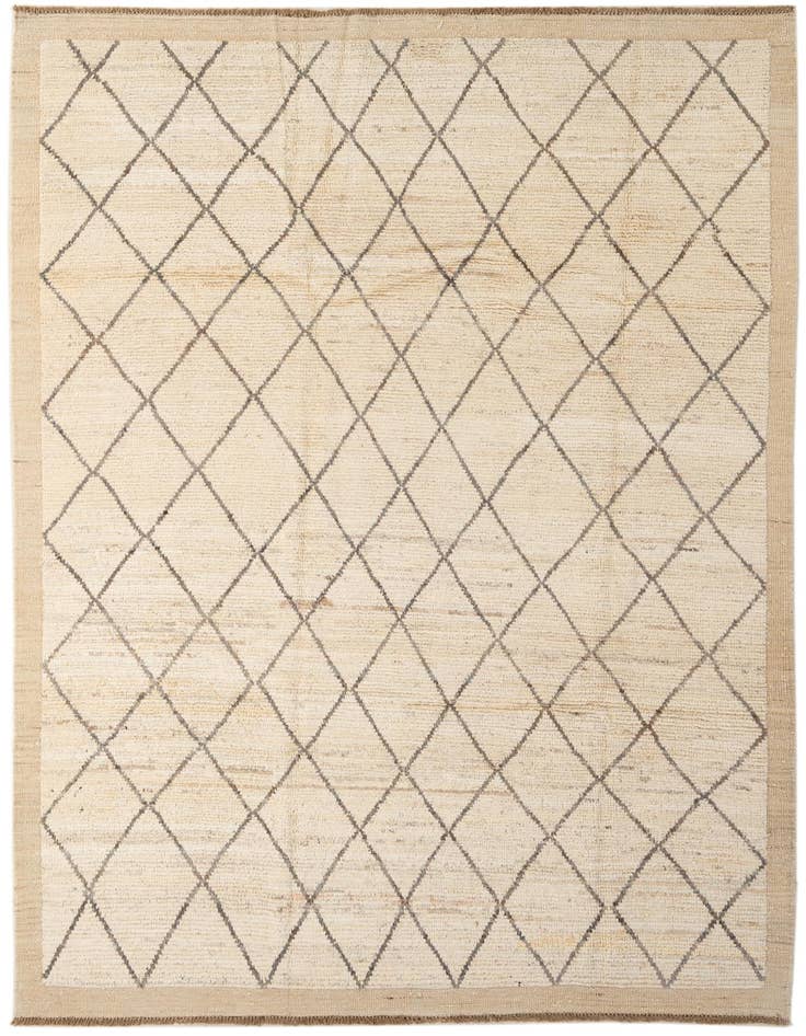 Detail image of 6' 4 x 9' 4 Hand Knotted Darya Wool Rug