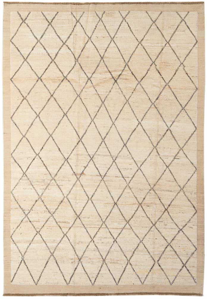 6' 4 x 9' 4 Hand Knotted Darya Wool Rug