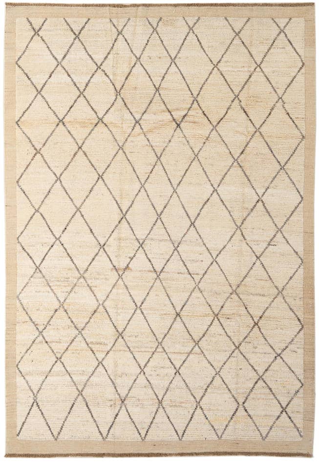 Detail image of 6' 4 x 9' 4 Hand Knotted Darya Wool Rug