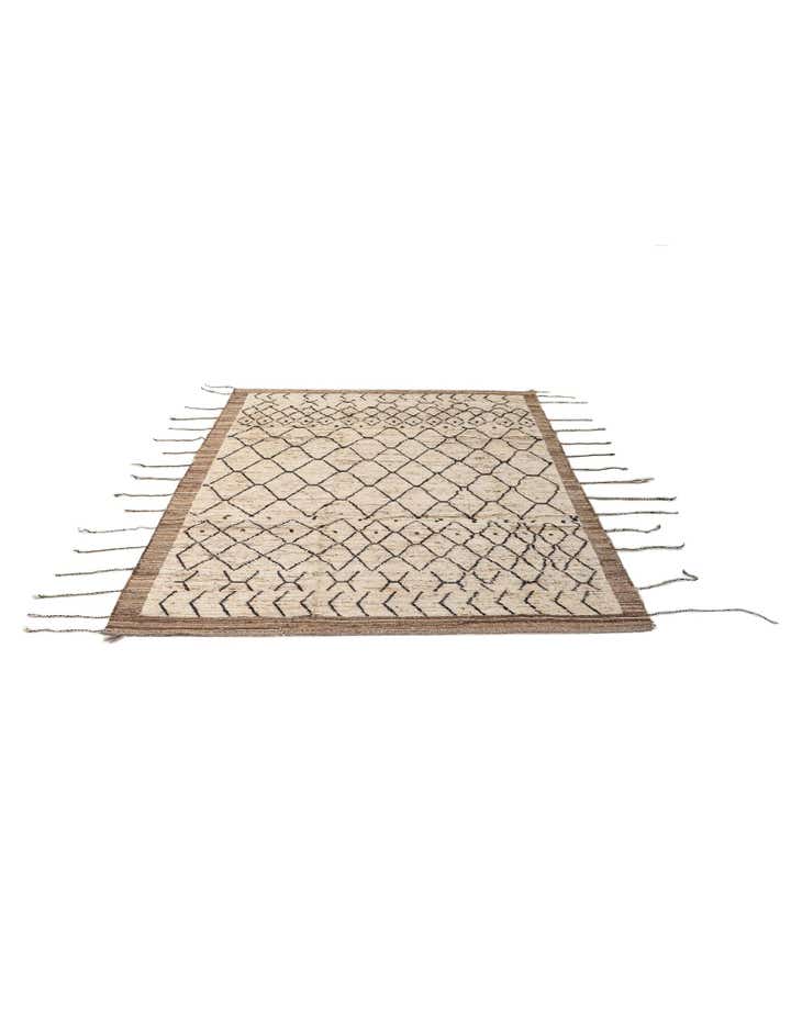 6' 4 x 10' 1 Hand Knotted Darya Wool Rug