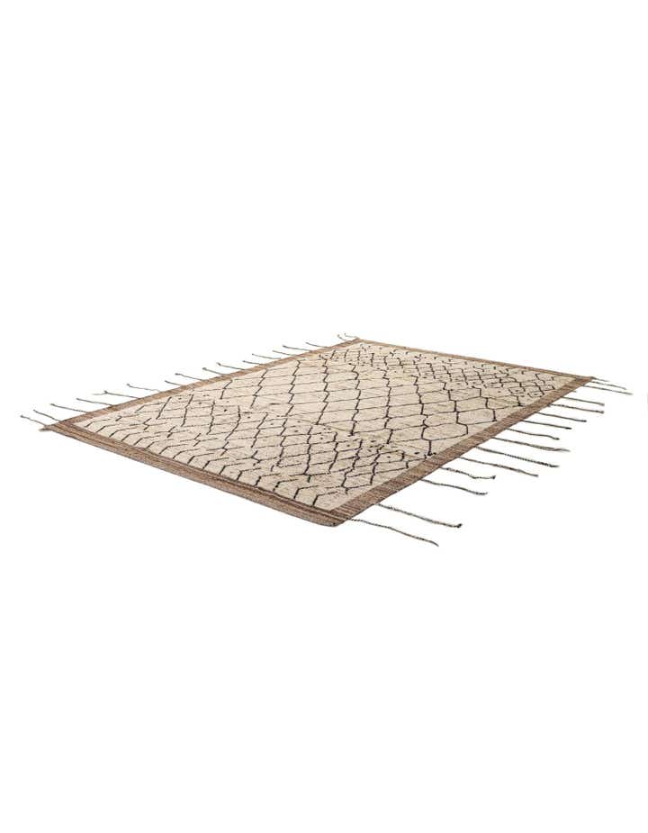 6' 4 x 10' 1 Hand Knotted Darya Wool Rug
