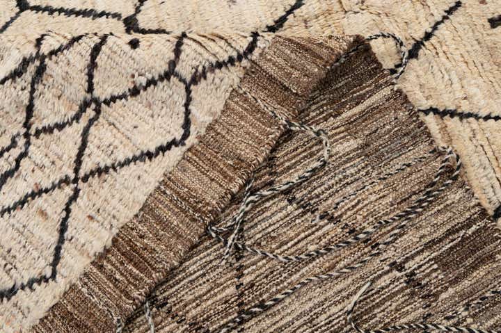 6' 4 x 10' 1 Hand Knotted Darya Wool Rug