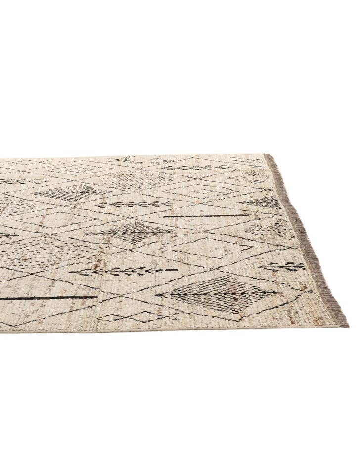 Detail image of 6' 9 x 9' 3  Hand Knotted Darya Wool Rug