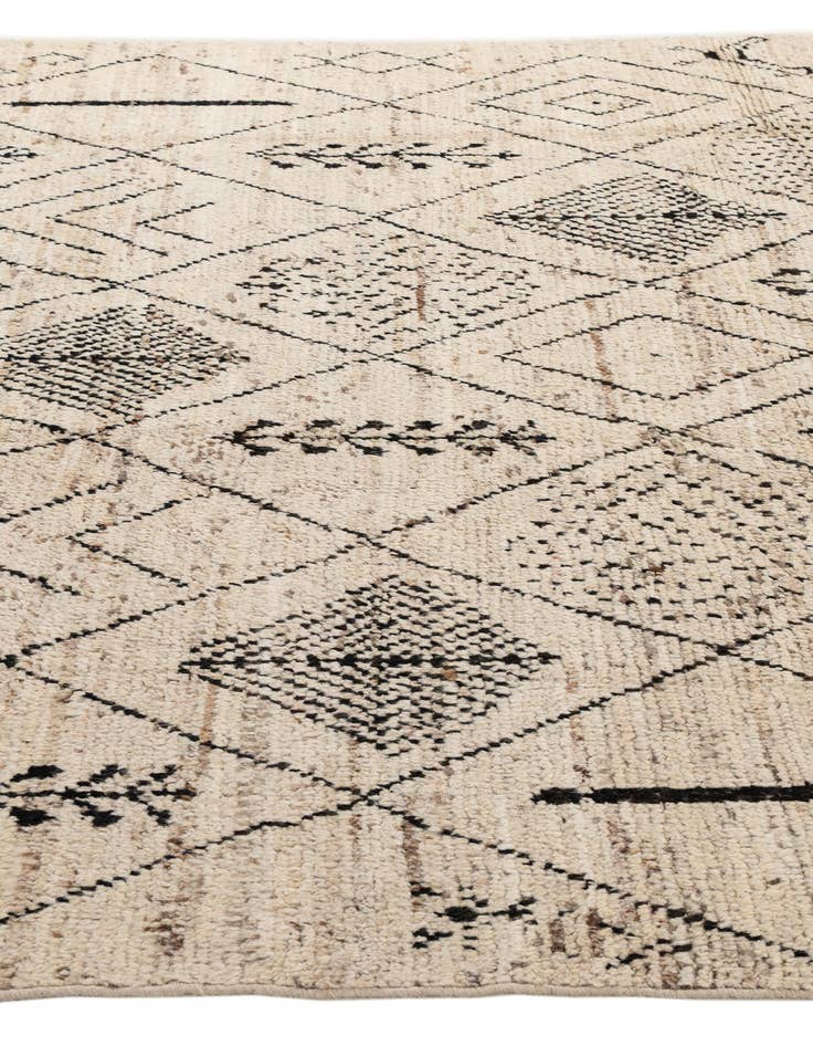 Detail image of 6' 9 x 9' 3  Hand Knotted Darya Wool Rug