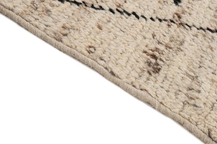 Detail image of 6' 9 x 9' 3 Hand Knotted Darya Wool Rug