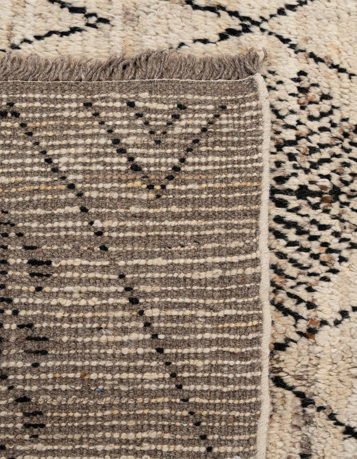 Detail image of 6' 9 x 9' 3  Hand Knotted Darya Wool Rug