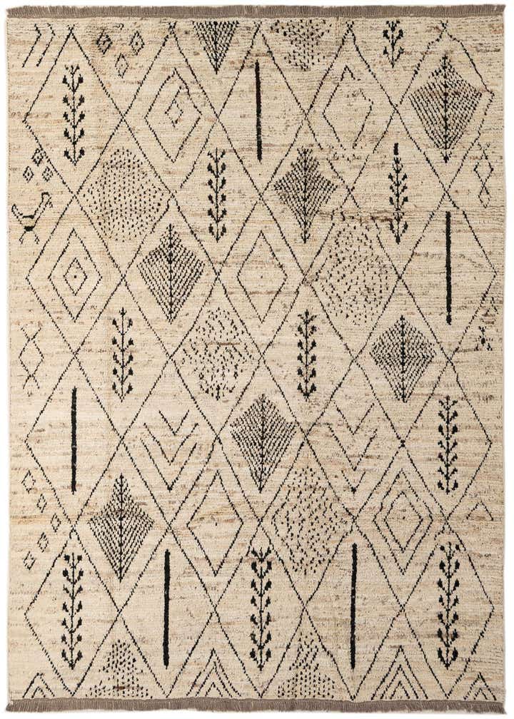 6' 9 x 9' 3 Hand Knotted Darya Wool Rug