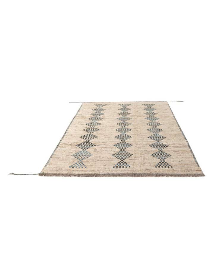 6' 6 x 9' 7 Hand Knotted Darya Wool Rug