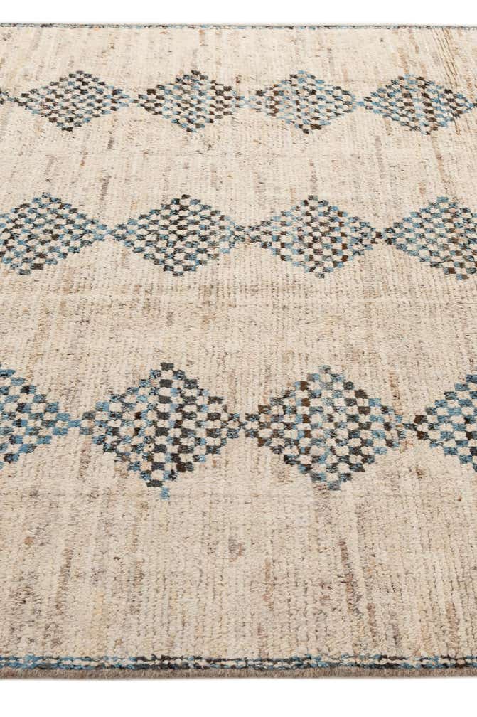 6' 6 x 9' 7 Hand Knotted Darya Wool Rug