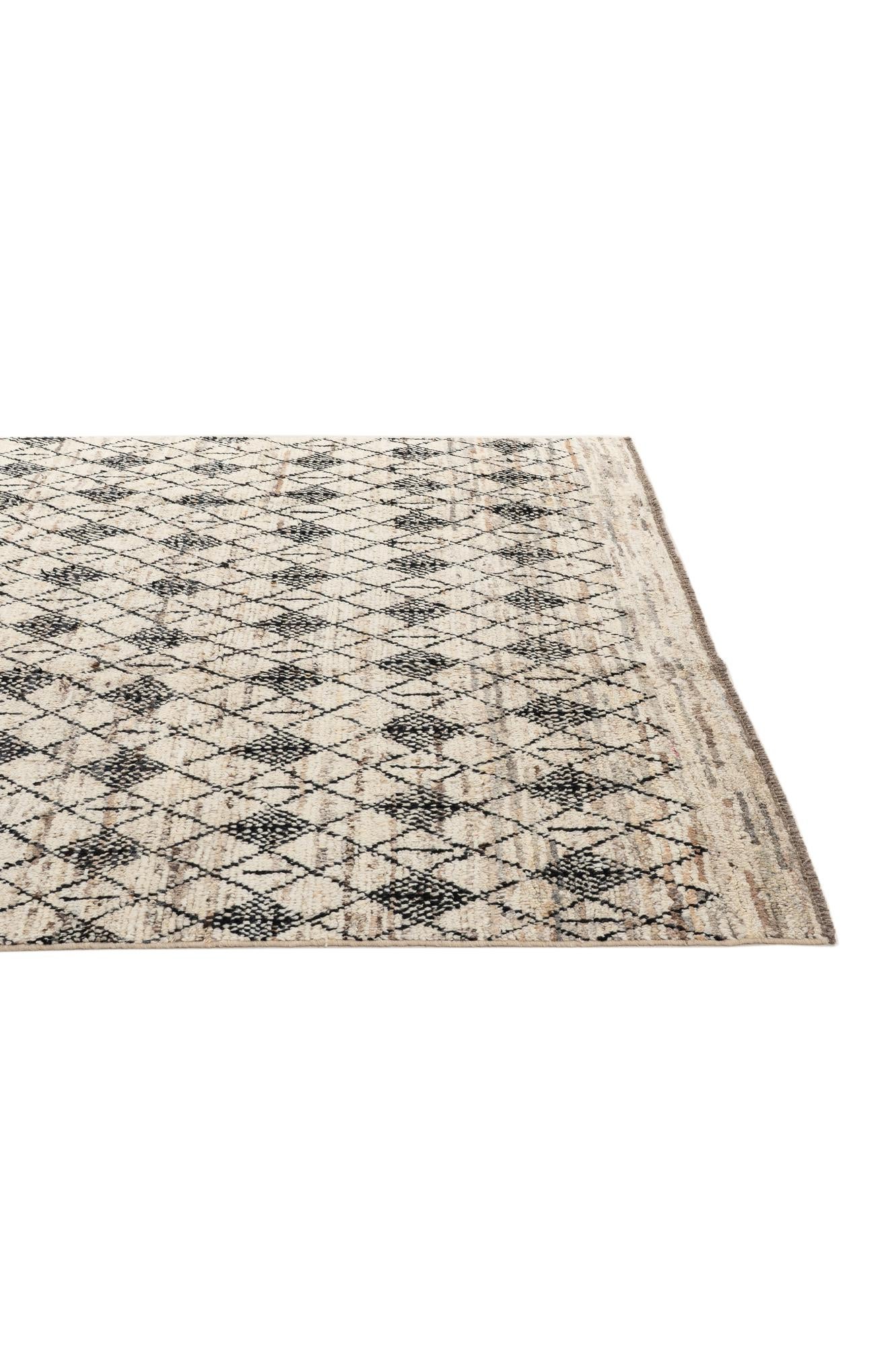 6' 9 x 9' 9 Hand Knotted Darya Wool Rug