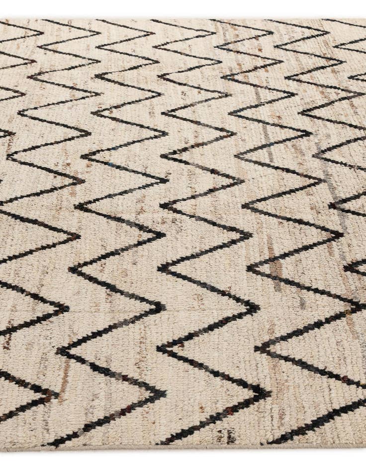 Detail image of 6' 8 x 9' 11  Hand Knotted Darya Wool Rug