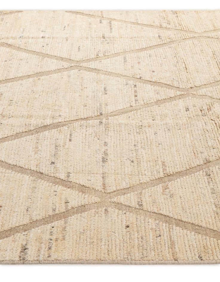 Detail image of 6' 10 x 10'  Hand Knotted Darya Wool Rug