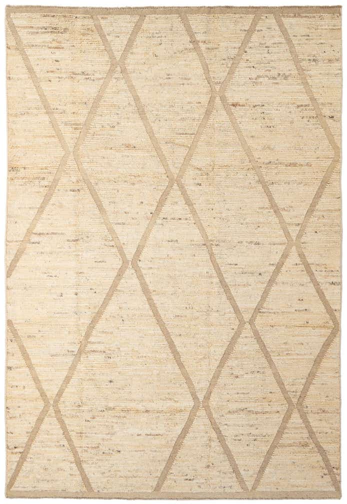 6' 10 x 10' Hand Knotted Darya Wool Rug