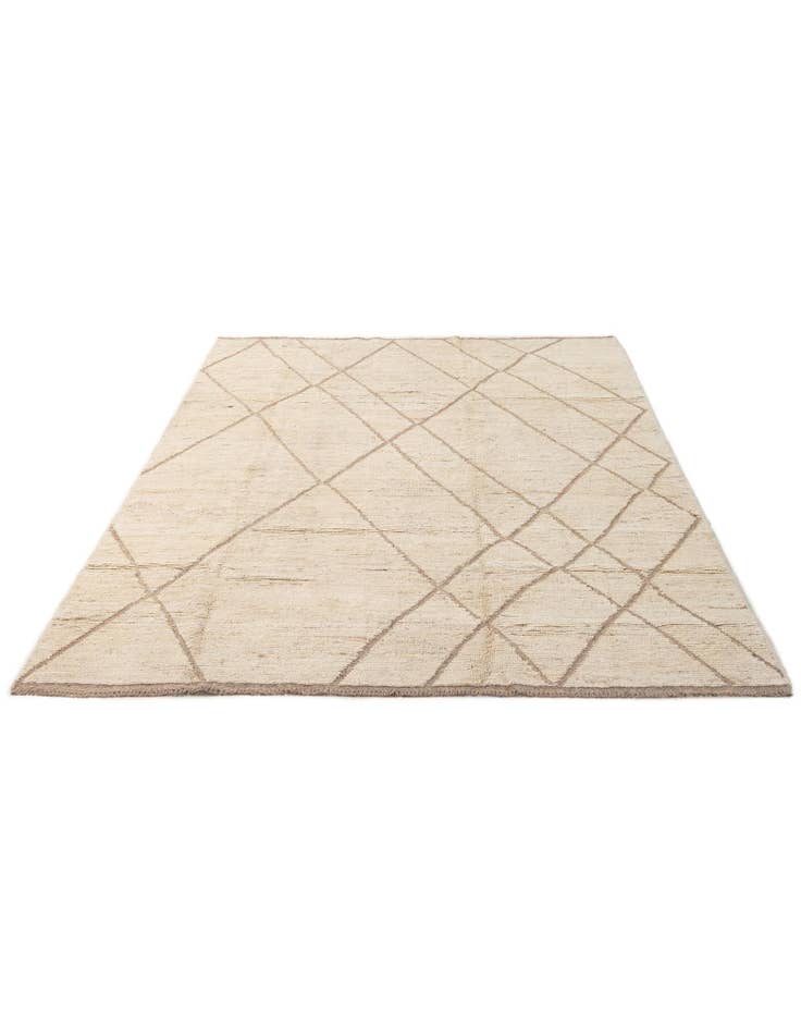 Detail image of 6' 7 x 9' 9 Hand Knotted Darya Wool Rug