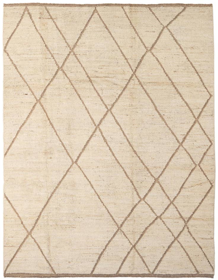 Detail image of 6' 7 x 9' 9 Hand Knotted Darya Wool Rug