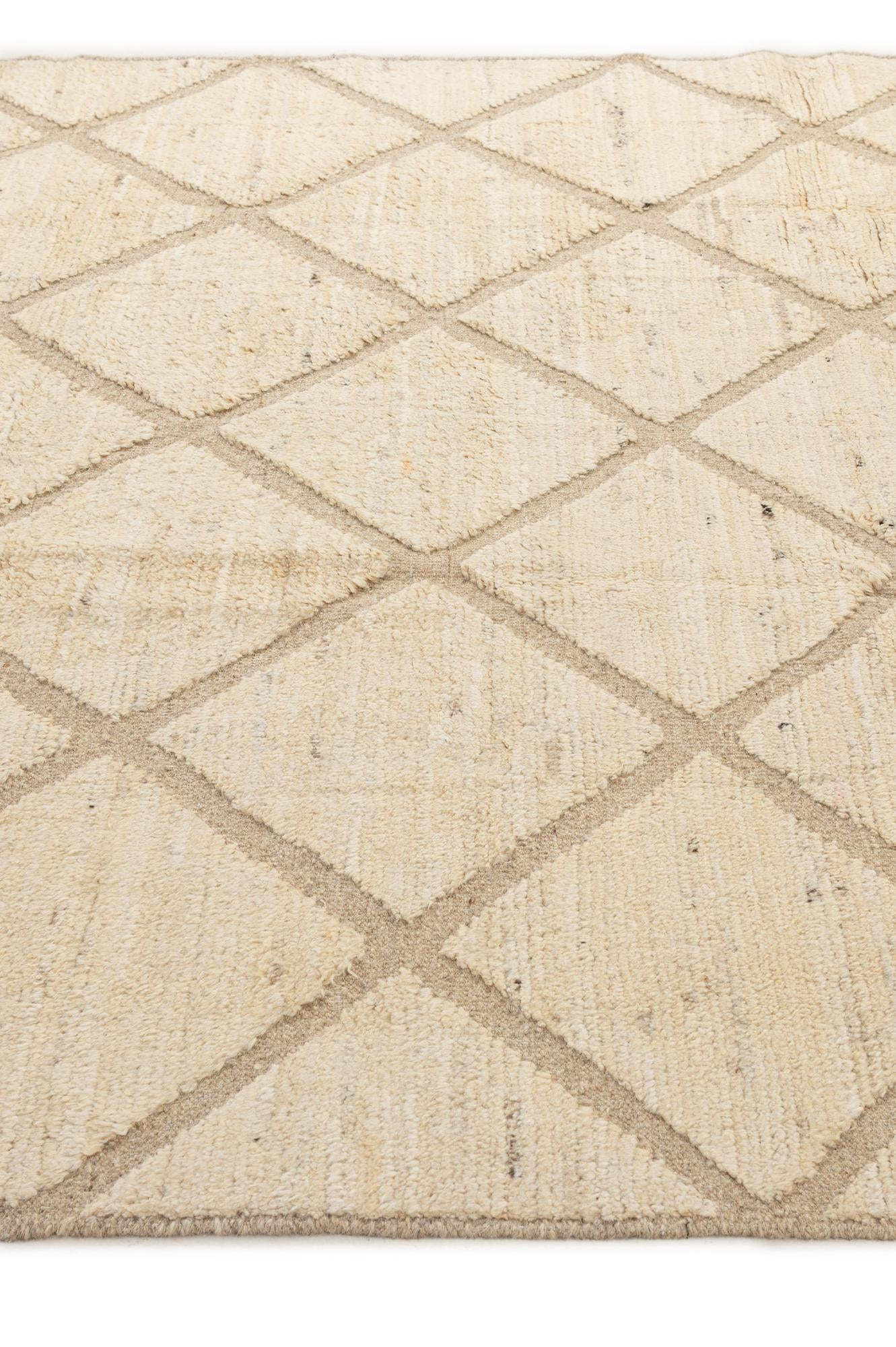 6' 1 x 9' 4 Hand Knotted Darya Wool Rug