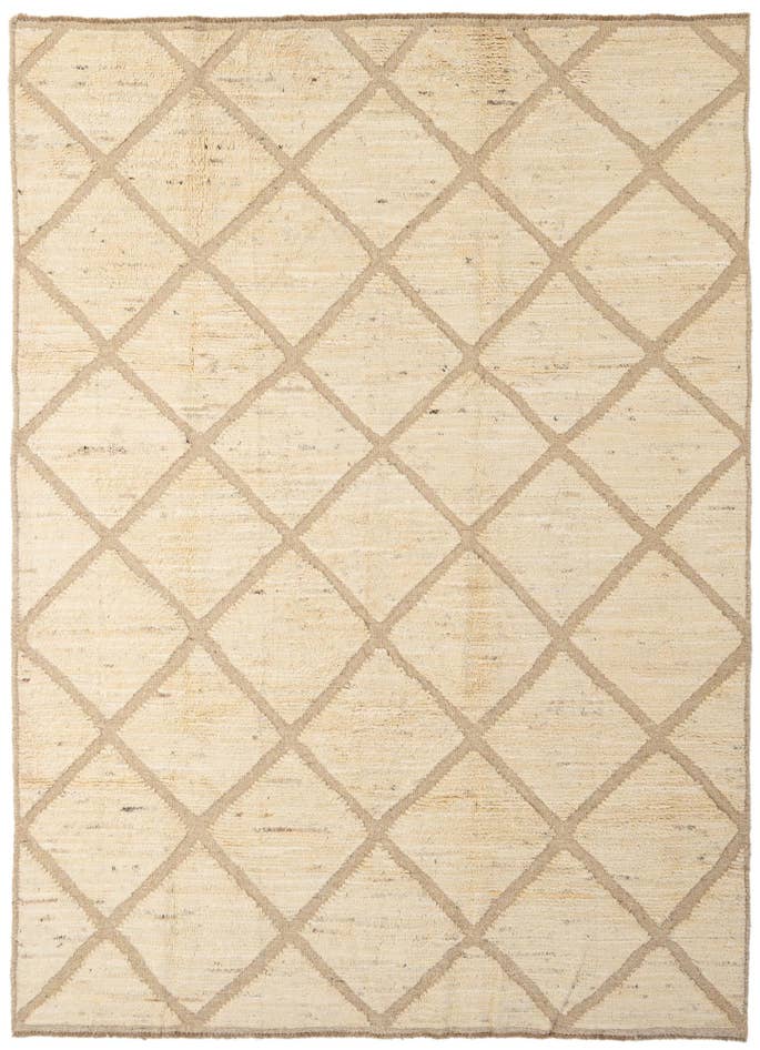 Detail image of 6' 1 x 9' 4 Hand Knotted Darya Wool Rug