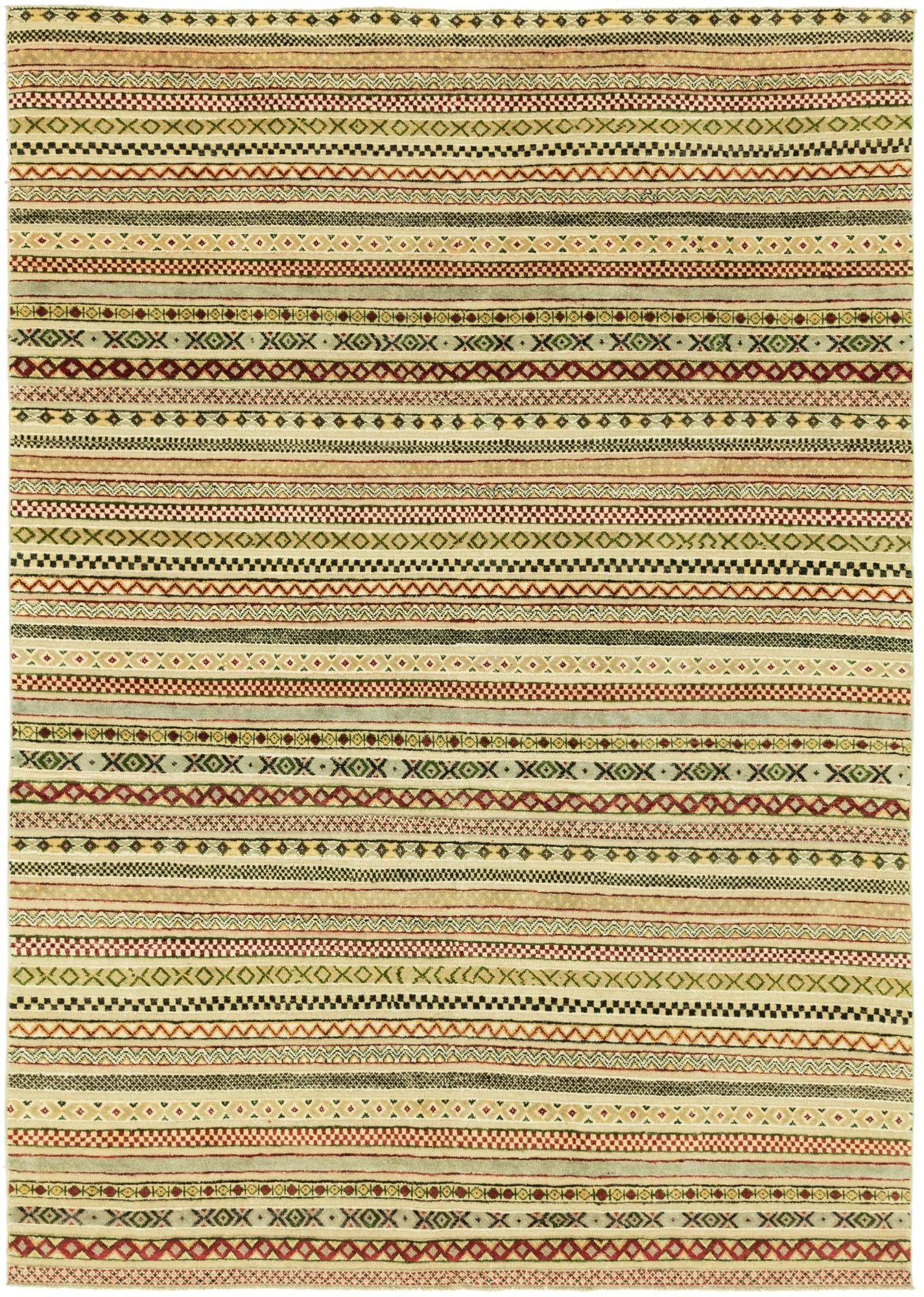 6' 10 x 9' 10 Hand Knotted Darya Rug