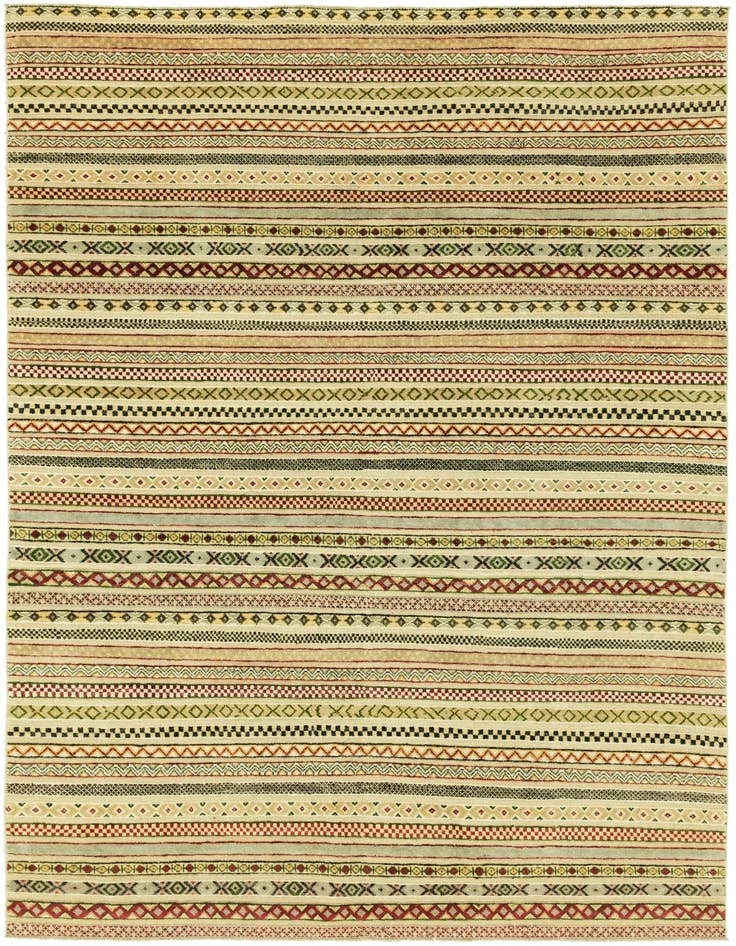 Detail image of 6' 10 x 9' 10 Hand Knotted Darya Rug