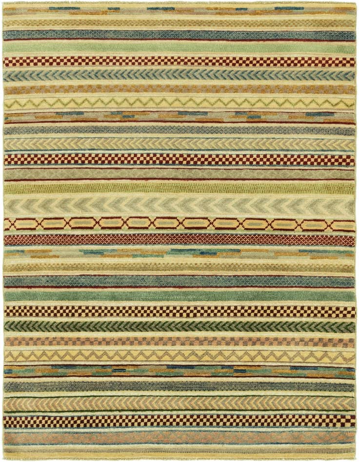 Detail image of 3' 6 x 5' 8 Hand Knotted Darya Rug