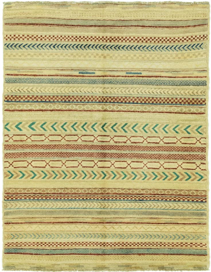 Detail image of 3' 4 x 5' 1 Hand Knotted Darya Rug