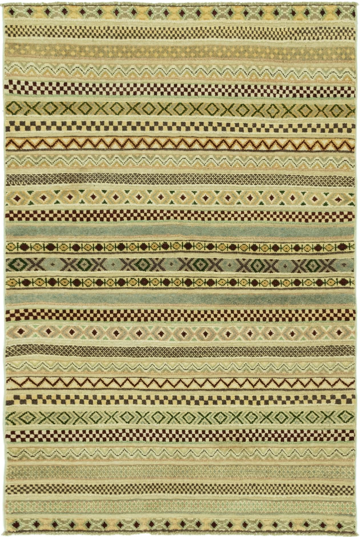 3' 3 x 5' Hand Knotted Darya Rug