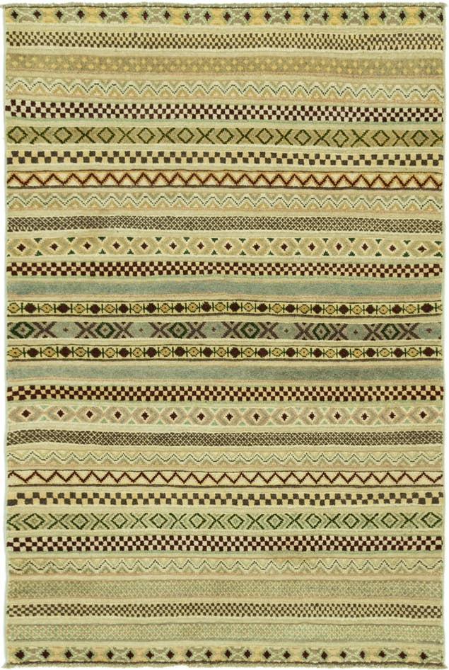 Detail image of 3' 3 x 5' Hand Knotted Darya Rug