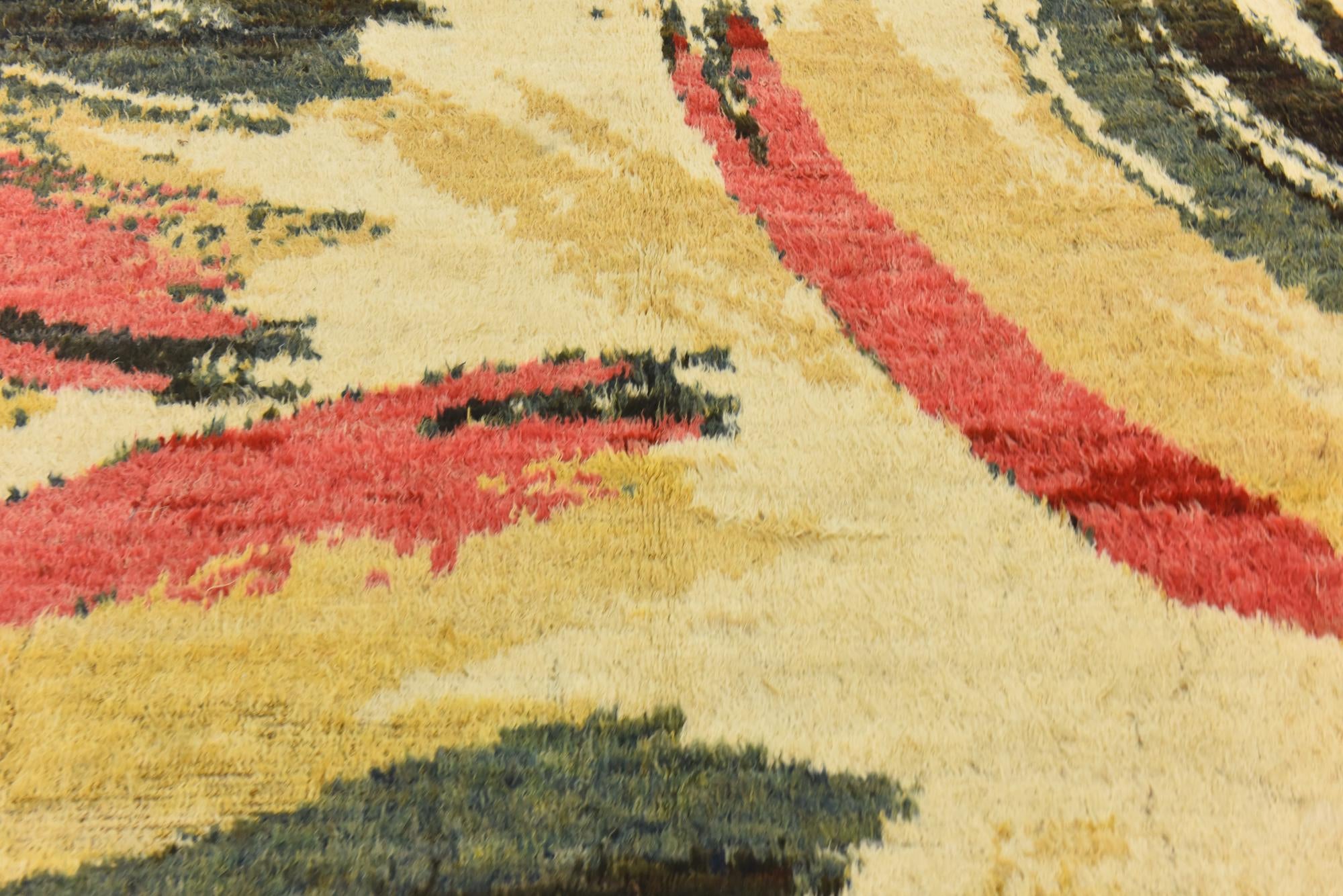 6' 9 x 9' 1 Hand Knotted Darya Wool Rug