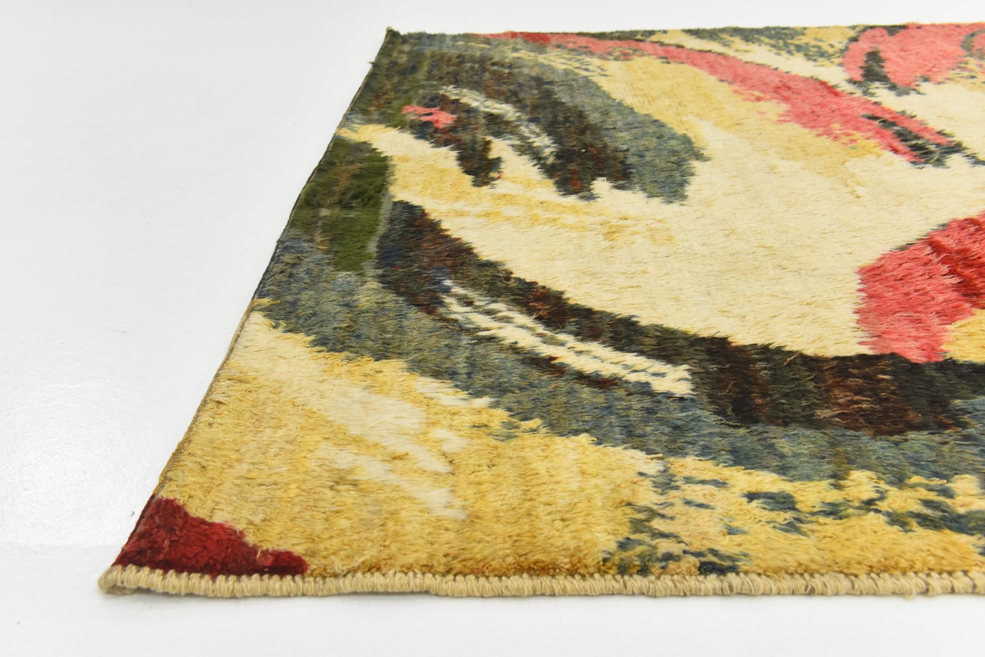6' 9 x 9' 1 Hand Knotted Darya Wool Rug