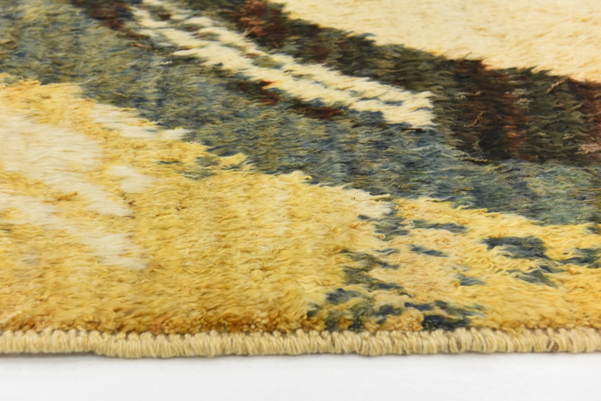6' 9 x 9' 1 Hand Knotted Darya Wool Rug