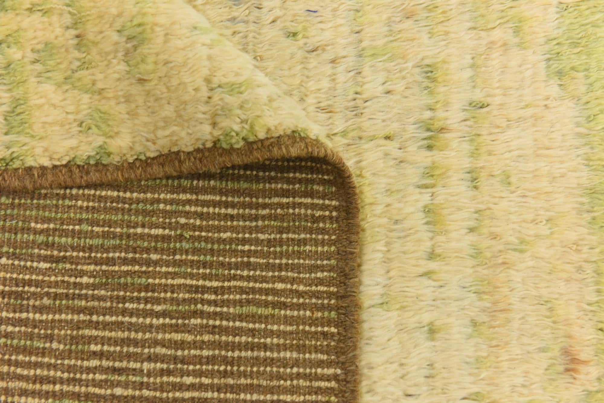 6' 6 x 9' 8 Hand Knotted Darya Wool Rug