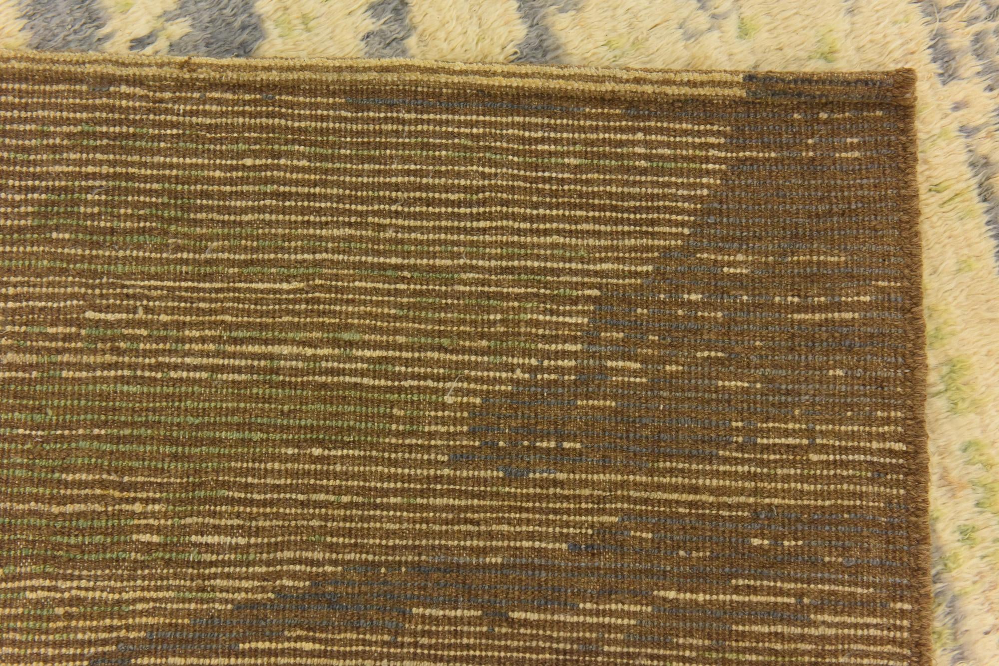 6' 6 x 9' 8 Hand Knotted Darya Wool Rug