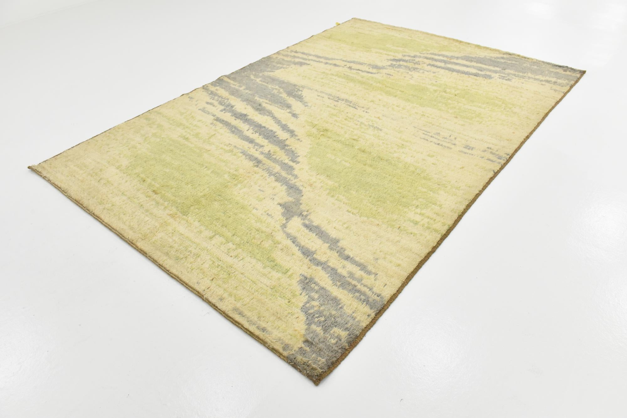 6' 6 x 9' 8 Hand Knotted Darya Wool Rug