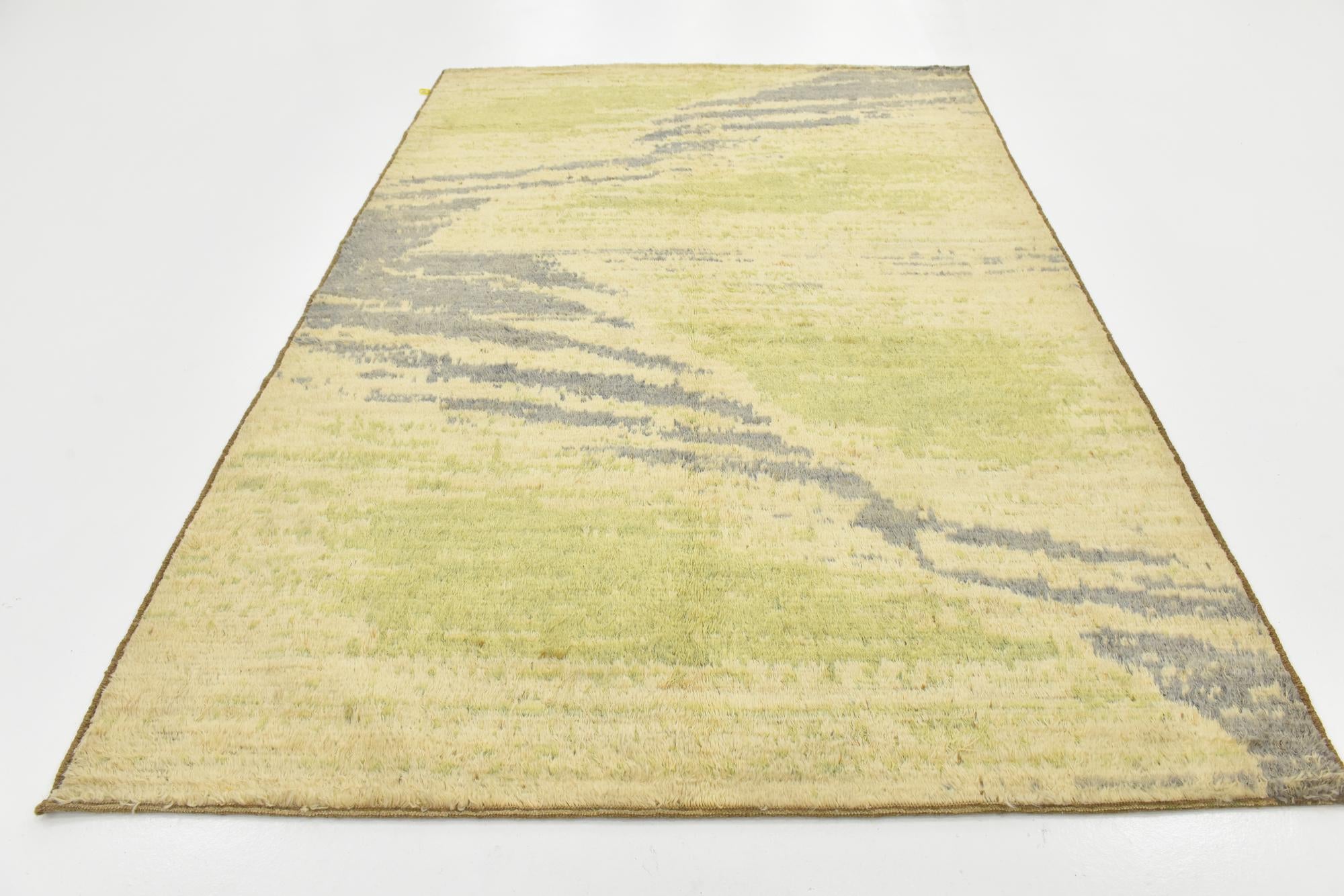 6' 6 x 9' 8 Hand Knotted Darya Wool Rug
