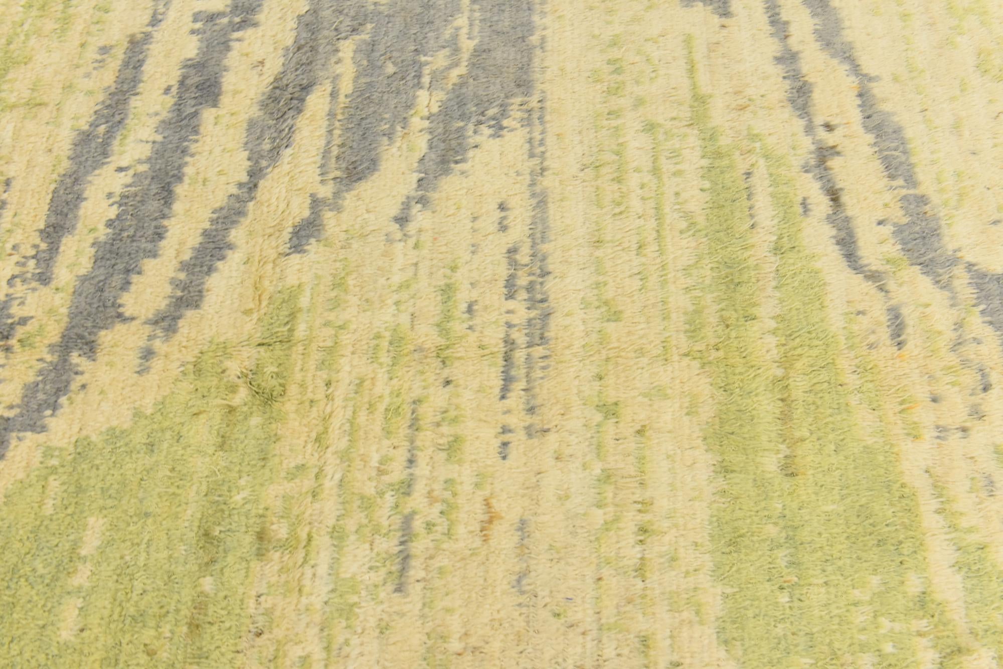 6' 6 x 9' 8 Hand Knotted Darya Wool Rug