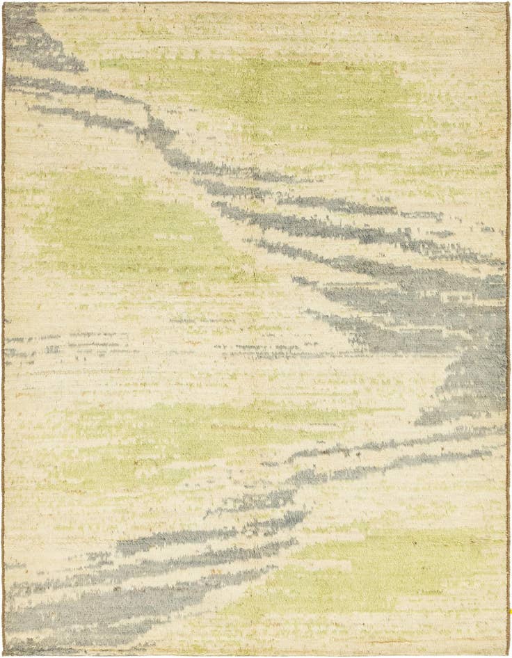 Detail image of 6' 6 x 9' 8 Hand Knotted Darya Wool Rug