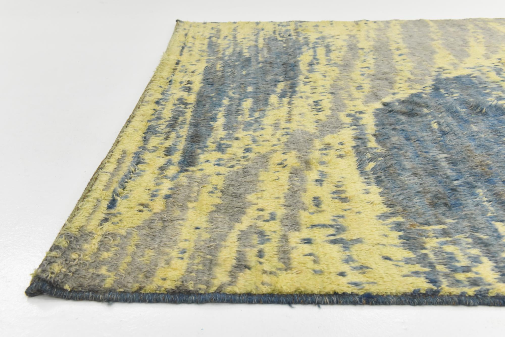 6' 6 x 9' 6 Hand Knotted Darya Wool Rug