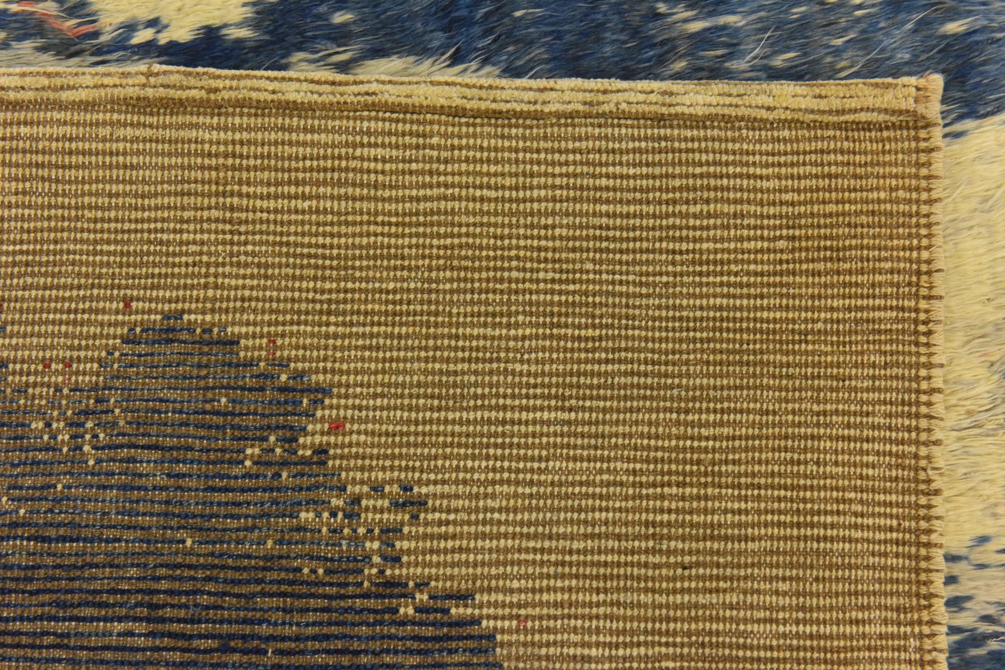 6' 9 x 9' Hand Knotted Darya Wool Rug