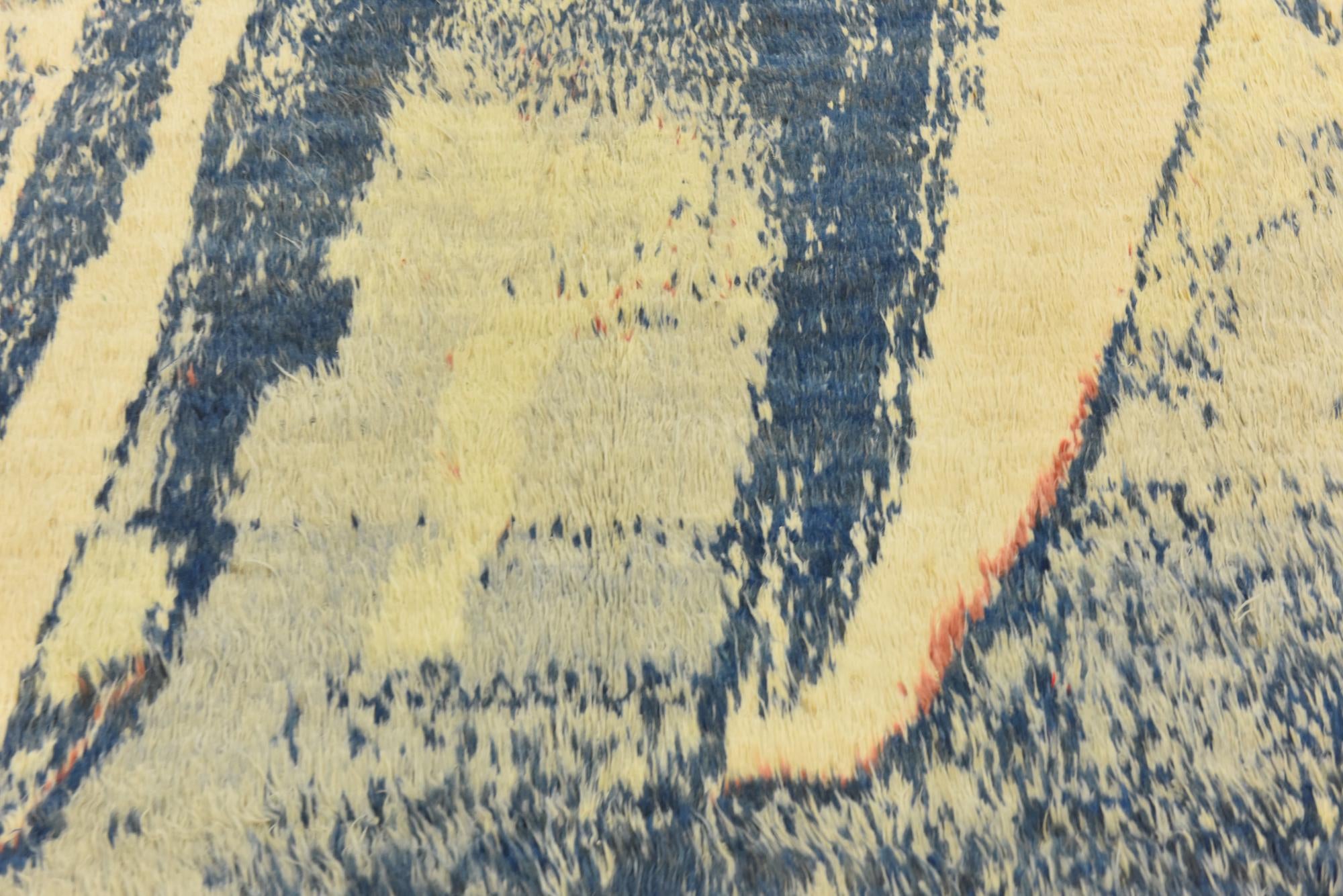 6' 9 x 9' Hand Knotted Darya Wool Rug
