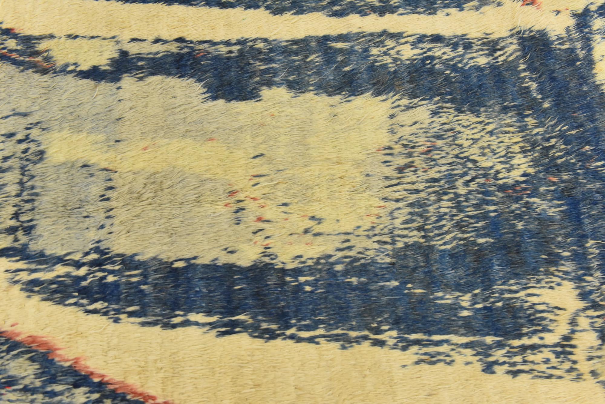 6' 9 x 9' Hand Knotted Darya Wool Rug