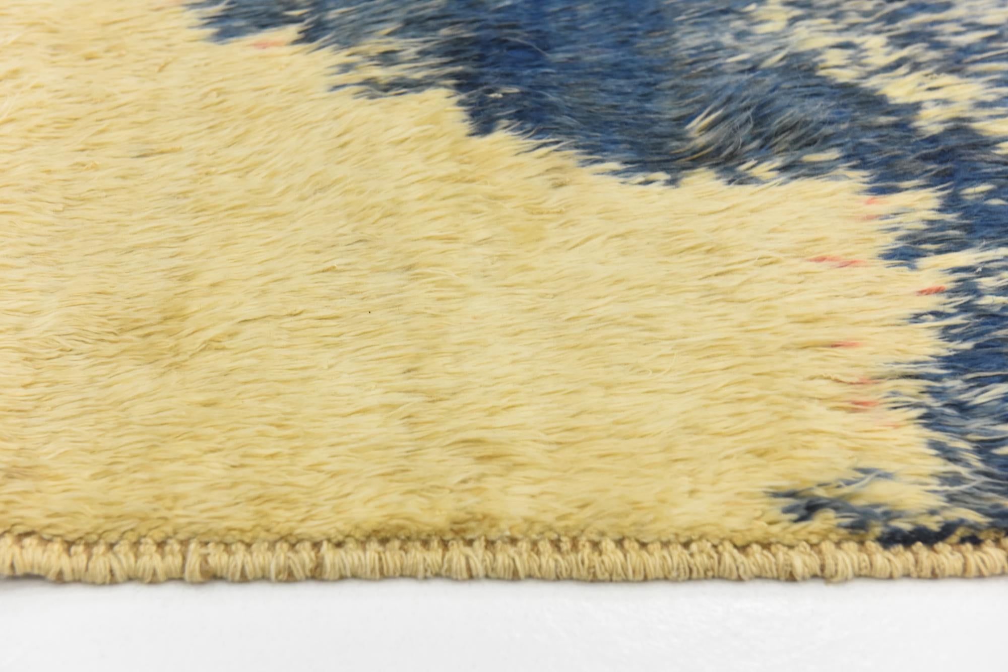 6' 9 x 9' Hand Knotted Darya Wool Rug