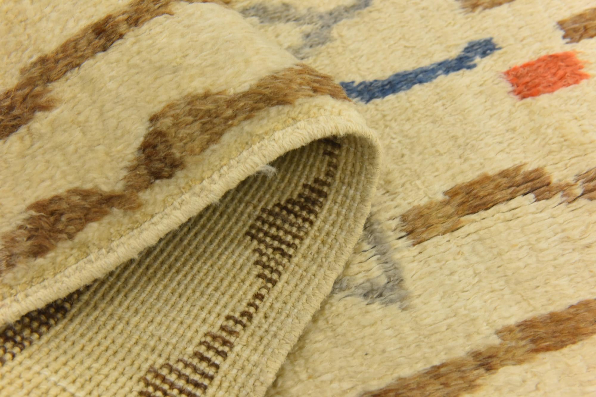 8' 10 x 11' 7 Hand Knotted Darya Wool Rug