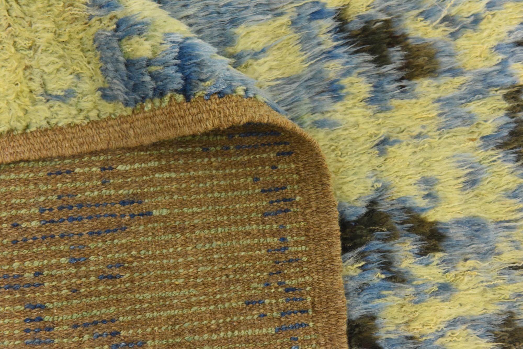 4' 10 x 6' Hand Knotted Darya Wool Rug