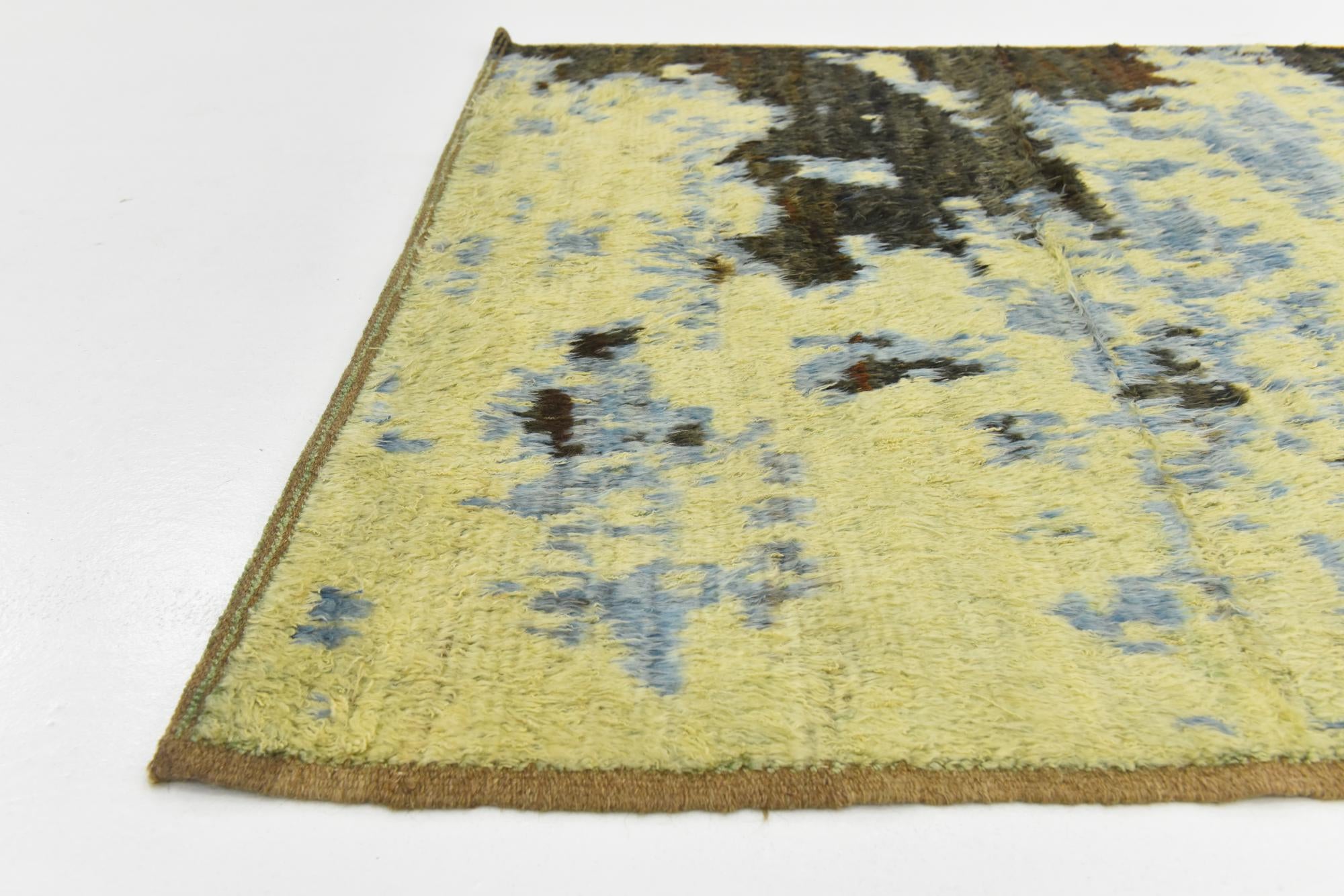 4' 10 x 6' Hand Knotted Darya Wool Rug