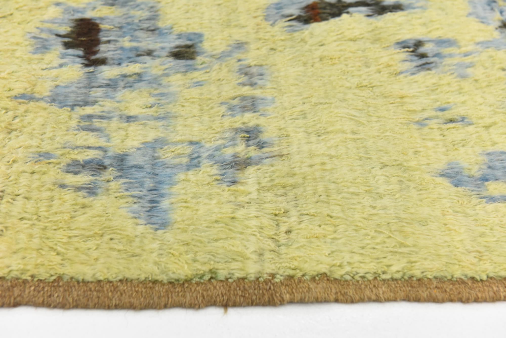 4' 10 x 6' Hand Knotted Darya Wool Rug