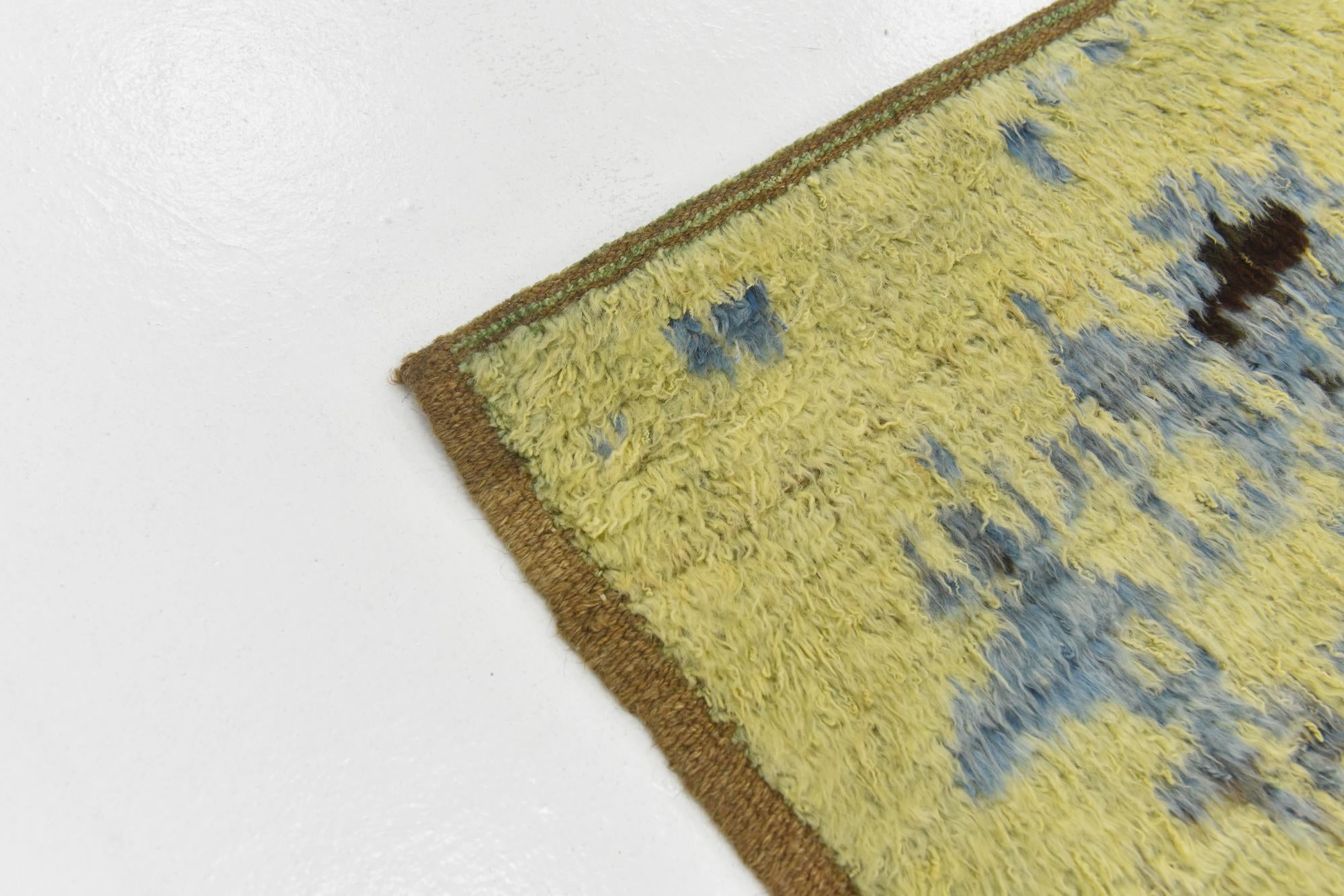 4' 10 x 6' Hand Knotted Darya Wool Rug