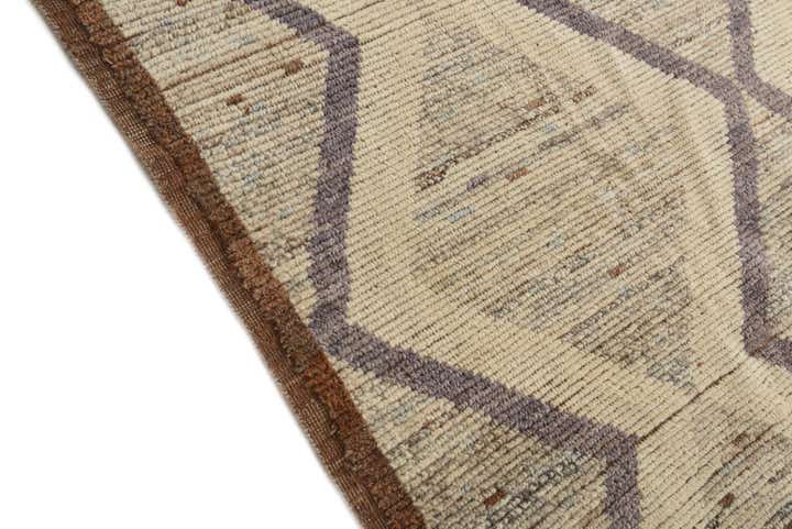 8' x 10' 7 Hand Knotted Darya Wool Rug