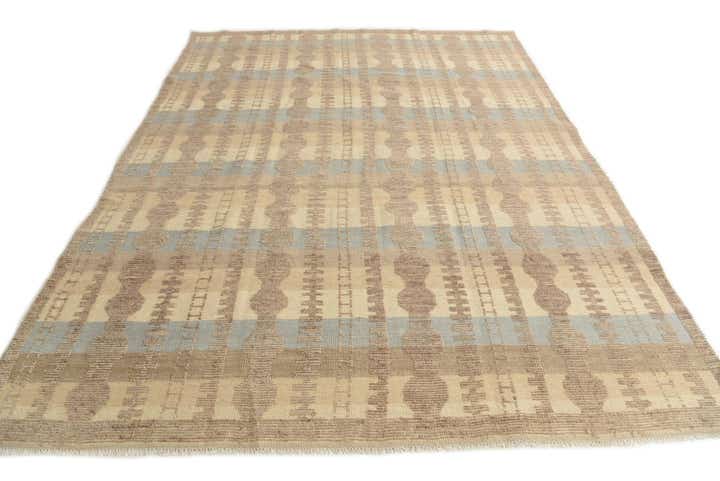 8' x 10' 7 Hand Knotted Darya Wool Rug