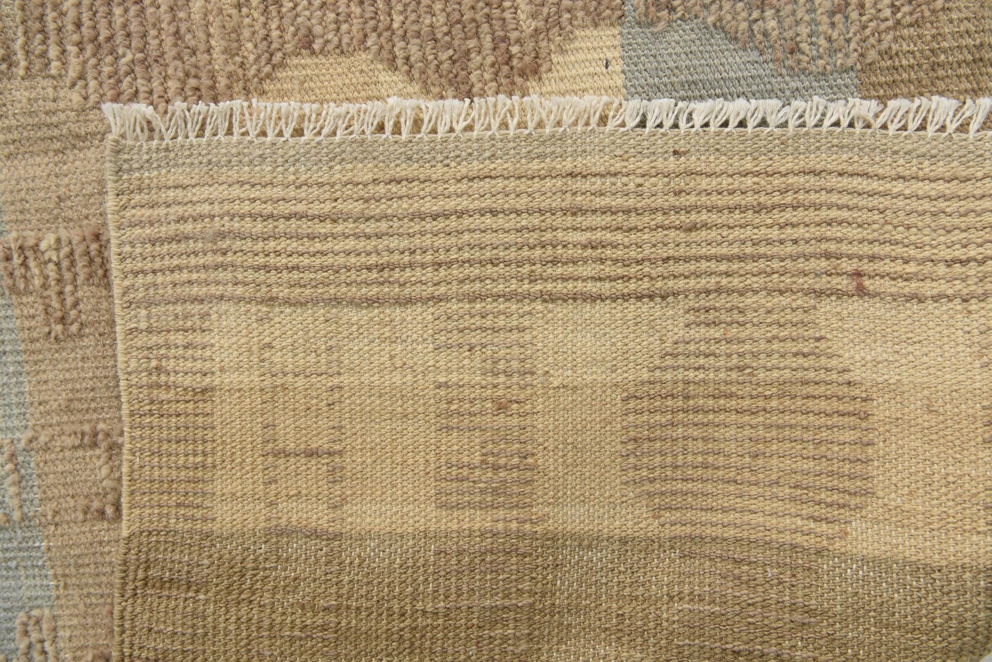 8' x 10' 7 Hand Knotted Darya Wool Rug