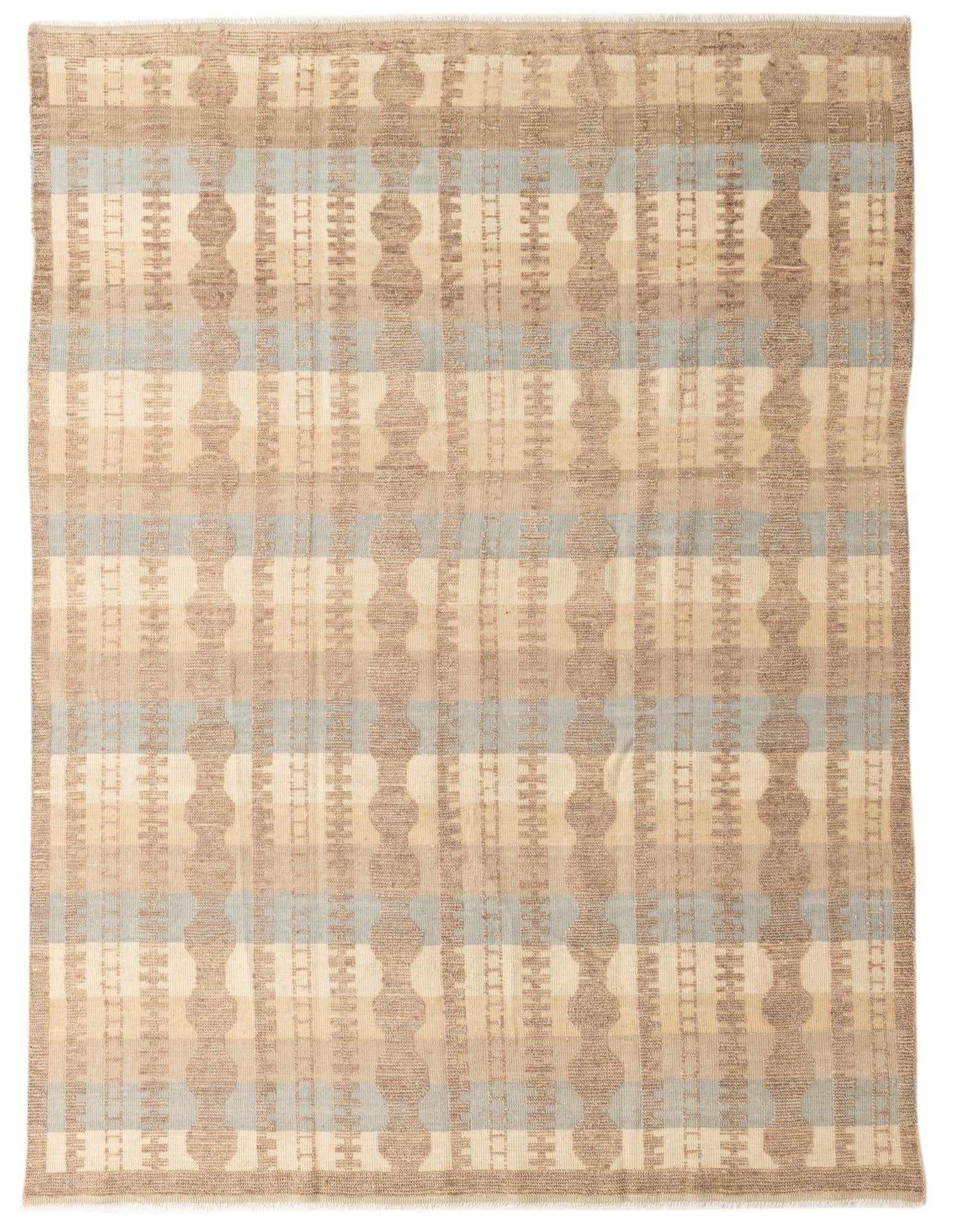 8' x 10' 7 Hand Knotted Darya Wool Rug